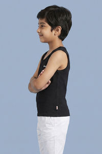 Lee Cooper Boys Solid Vest (Pack of 2) - Multicolor — thumbnail 8
